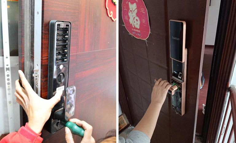 指纹密码锁安装 指纹密码锁安装